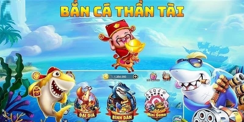 Săn cá Thần Tài - trò chơi bắn cá nổi bật, top game được yêu thích hiện tại